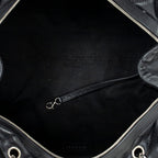 Shoulder Bag Timeless Boston Black Quilted Caviar Leather