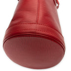 Shoulder Bag Bucket PM Red Epi