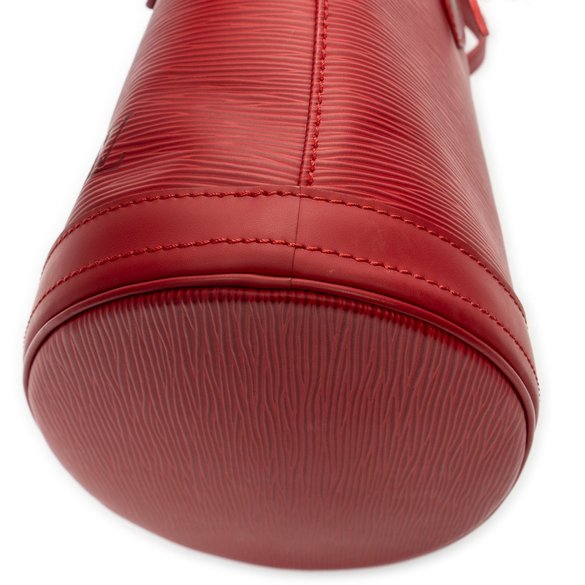 Shoulder Bag Bucket PM Red Epi