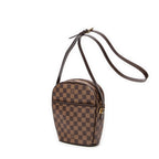 Shoulder Bag Ipanema PM Brown Damier Ebene