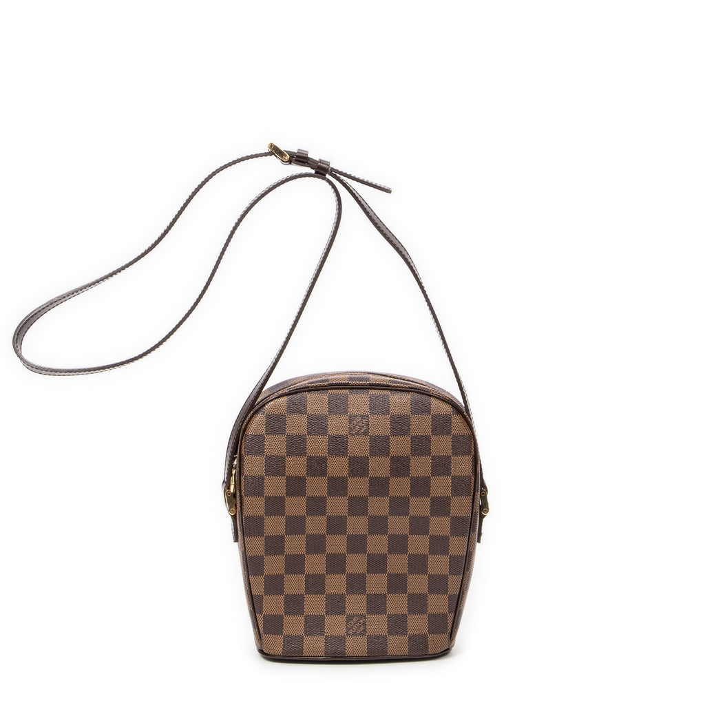 Shoulder Bag Ipanema PM Brown Damier Ebene