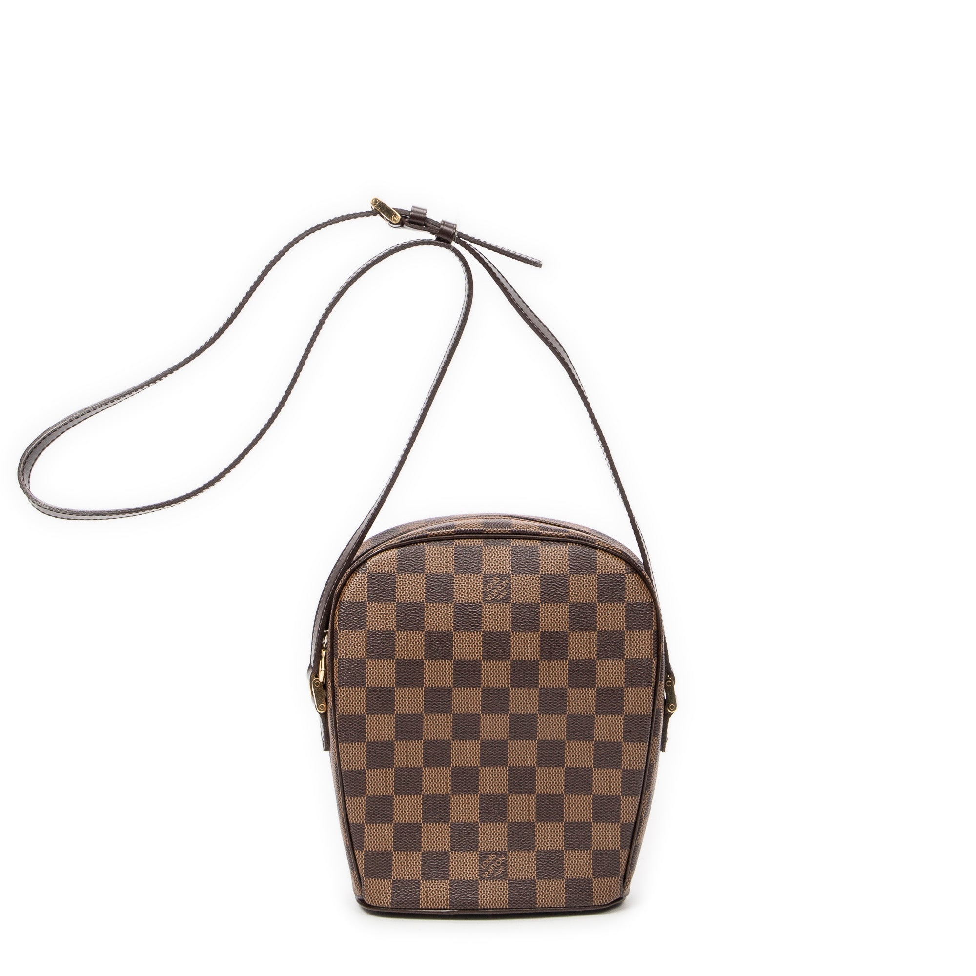 Shoulder Bag Ipanema PM Brown Damier Ebene