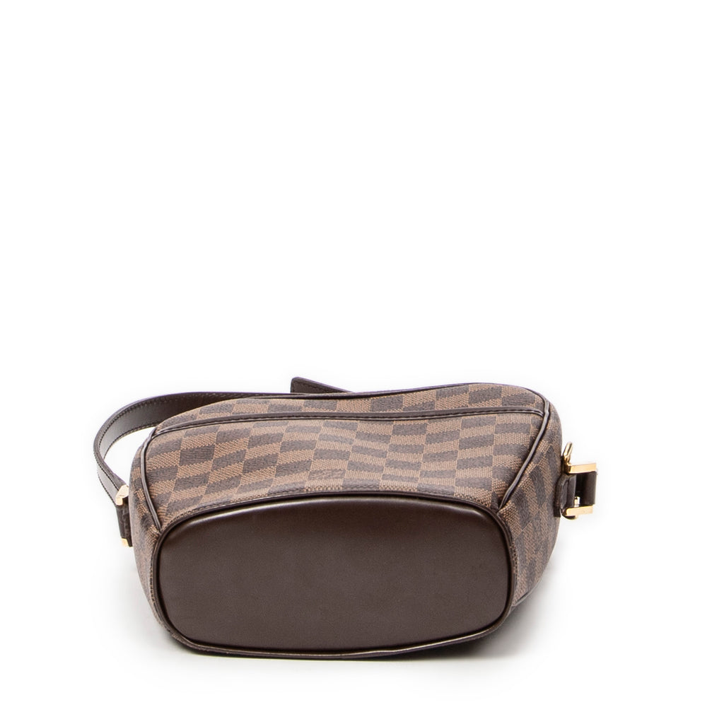 Shoulder Bag Ipanema PM Brown Damier Ebene