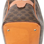 Handbag Dome Bowler Bag Brown Macadam Coated Canvas
