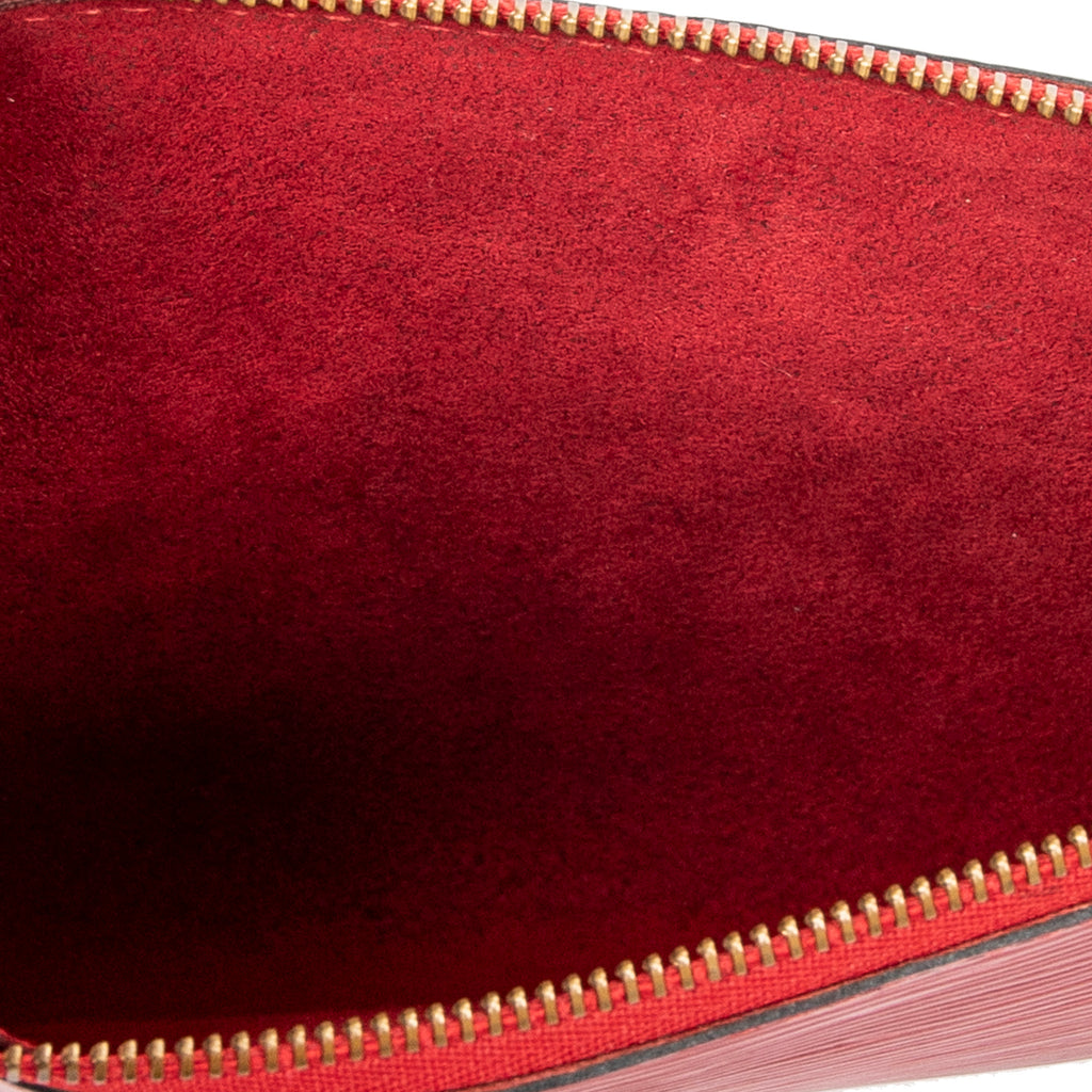 Pouch Pochette Accessoires 24 Red Epi