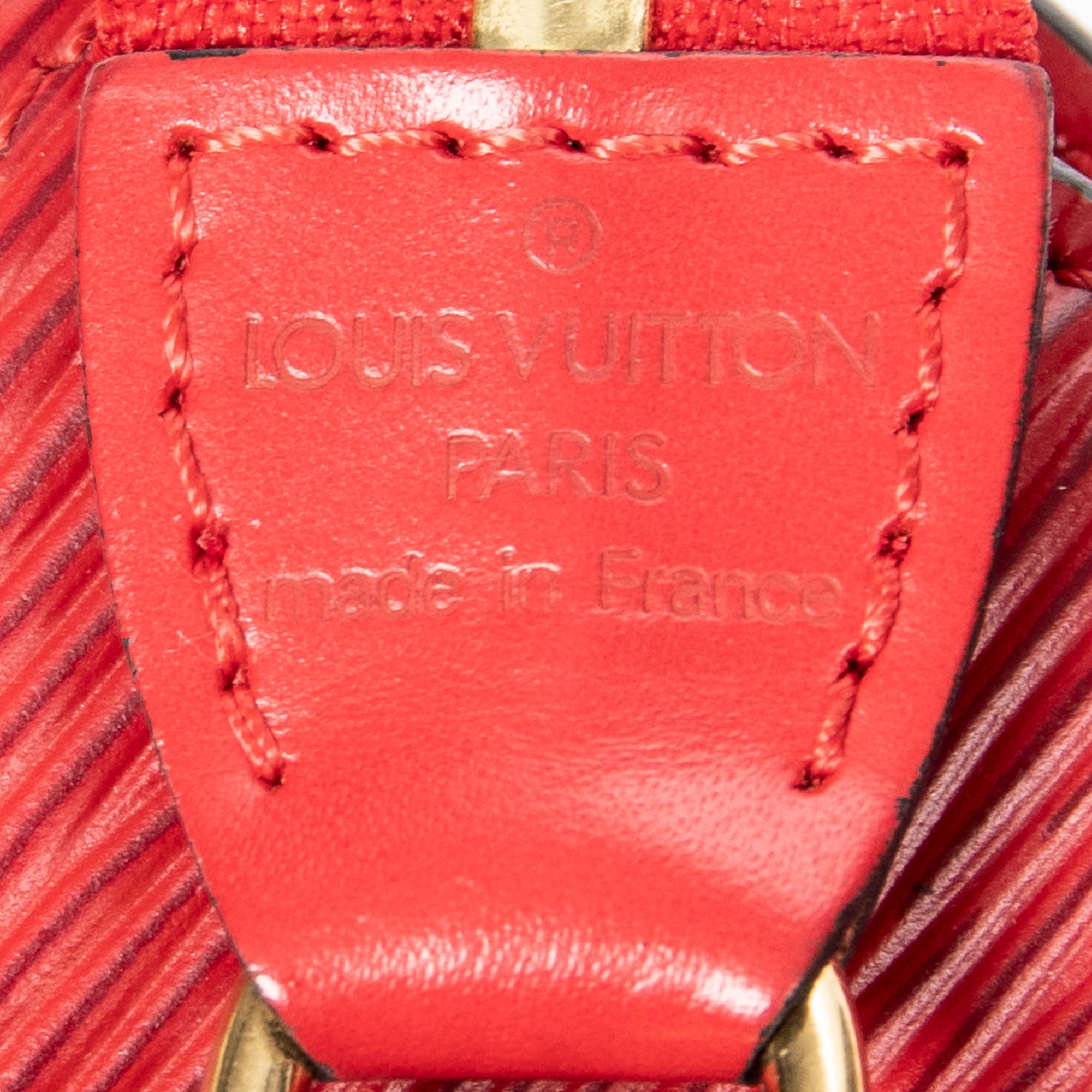 Pouch Pochette Accessoires 24 Red Epi