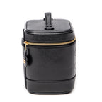 Handbag CC Tall Vanity Case Black Caviar Leather