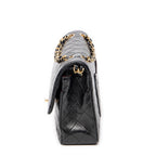 Shoulder Bag Classic Double Flap 26 Black Quilted Lambskin Leather