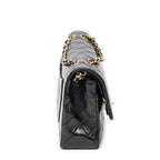 Shoulder Bag Classic Double Flap 26 Black Quilted Lambskin Leather