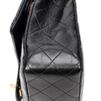 Shoulder Bag Classic Double Flap 26 Black Quilted Lambskin Leather