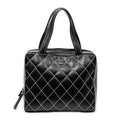 Chanel - Sac cabas carré CC Wild Stitch - Noir