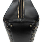 Chanel - Sac cabas carré CC Wild Stitch - Noir