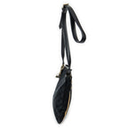 Bandolera Web Jolicoeur Crossbody de lona monogram negra