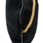 Bandolera Web Jolicoeur Crossbody de lona monogram negra