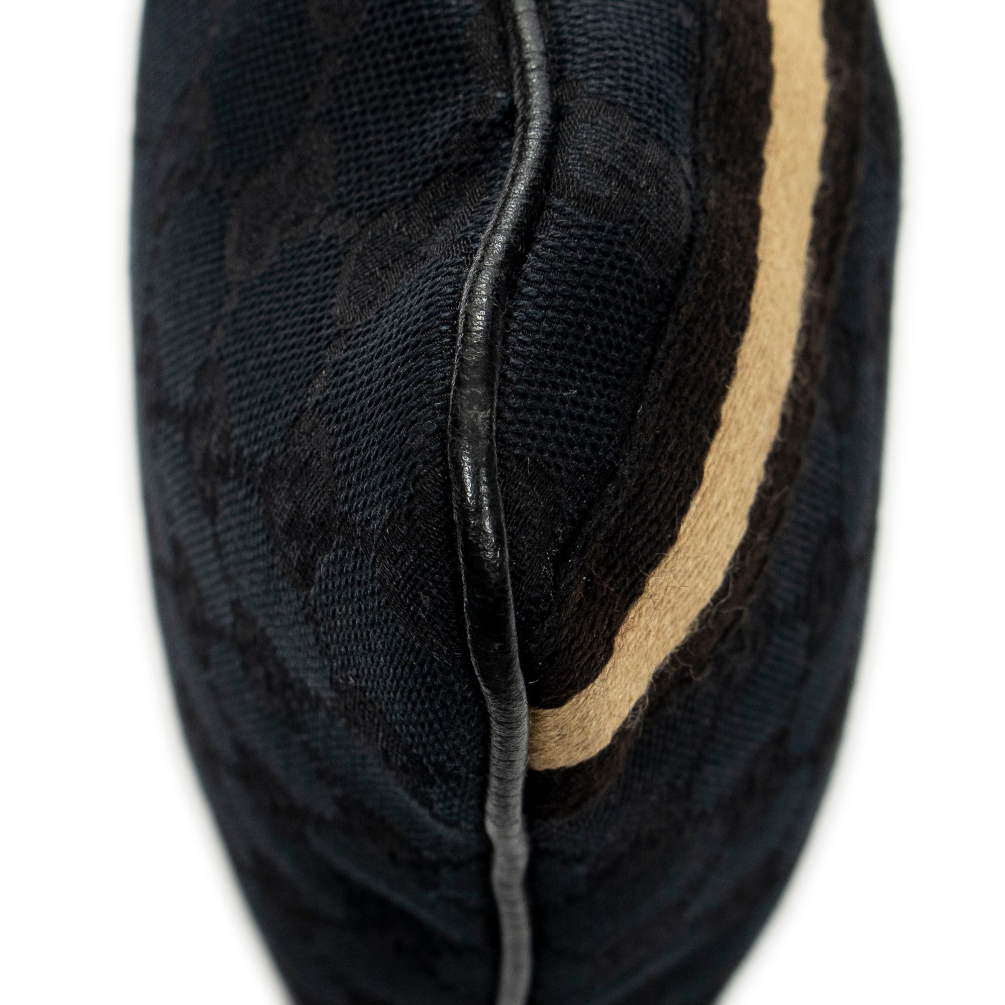 Bandolera Web Jolicoeur Crossbody de lona monogram negra