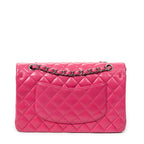 Shoulder Bag Classic Double Flap 26 Pink Quilted Lambskin Leather