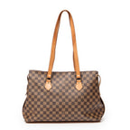 Shoulder Bag Columbine GM Brown Damier Ebene