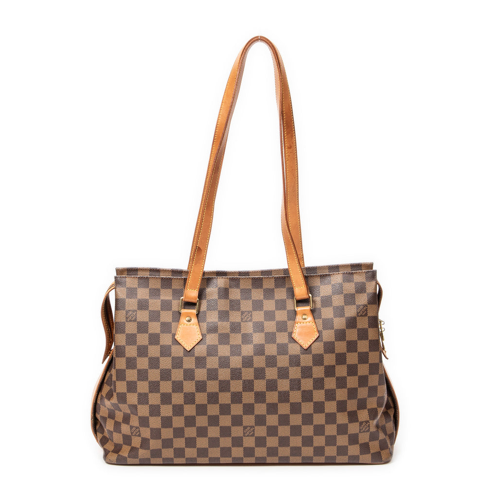 Shoulder Bag Columbine GM Brown Damier Ebene