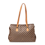 Shoulder Bag Columbine GM Brown Damier Ebene