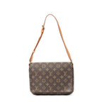 Shoulder Bag Musette Tango Brown Monogram Canvas