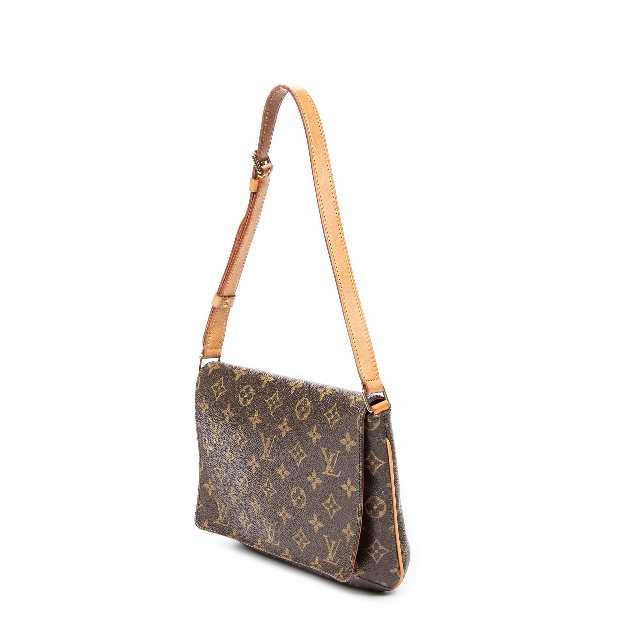 Shoulder Bag Musette Tango Brown Monogram Canvas
