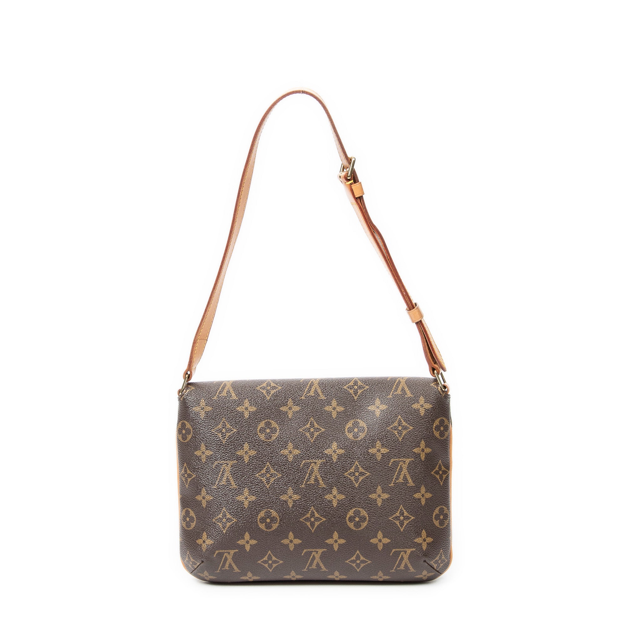 Shoulder Bag Musette Tango Brown Monogram Canvas