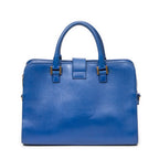 Shoulder Bag Small Monogram Cabas Blue Calfskin Leather