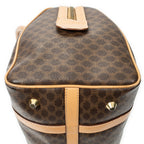 Handbag Vintage Small Boston Beige Macadam Coated Canvas
