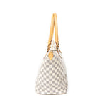 Shoulder Bag Saleya MM Ivory Damier Azur