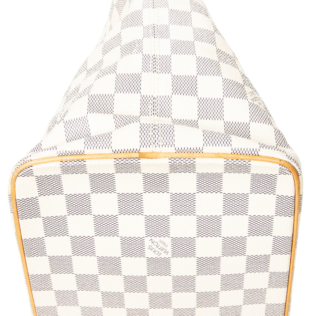 Shoulder Bag Saleya MM Ivory Damier Azur