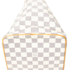 Shoulder Bag Saleya MM Ivory Damier Azur