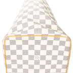 Shoulder Bag Saleya MM Ivory Damier Azur