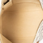 Shoulder Bag Saleya MM Ivory Damier Azur