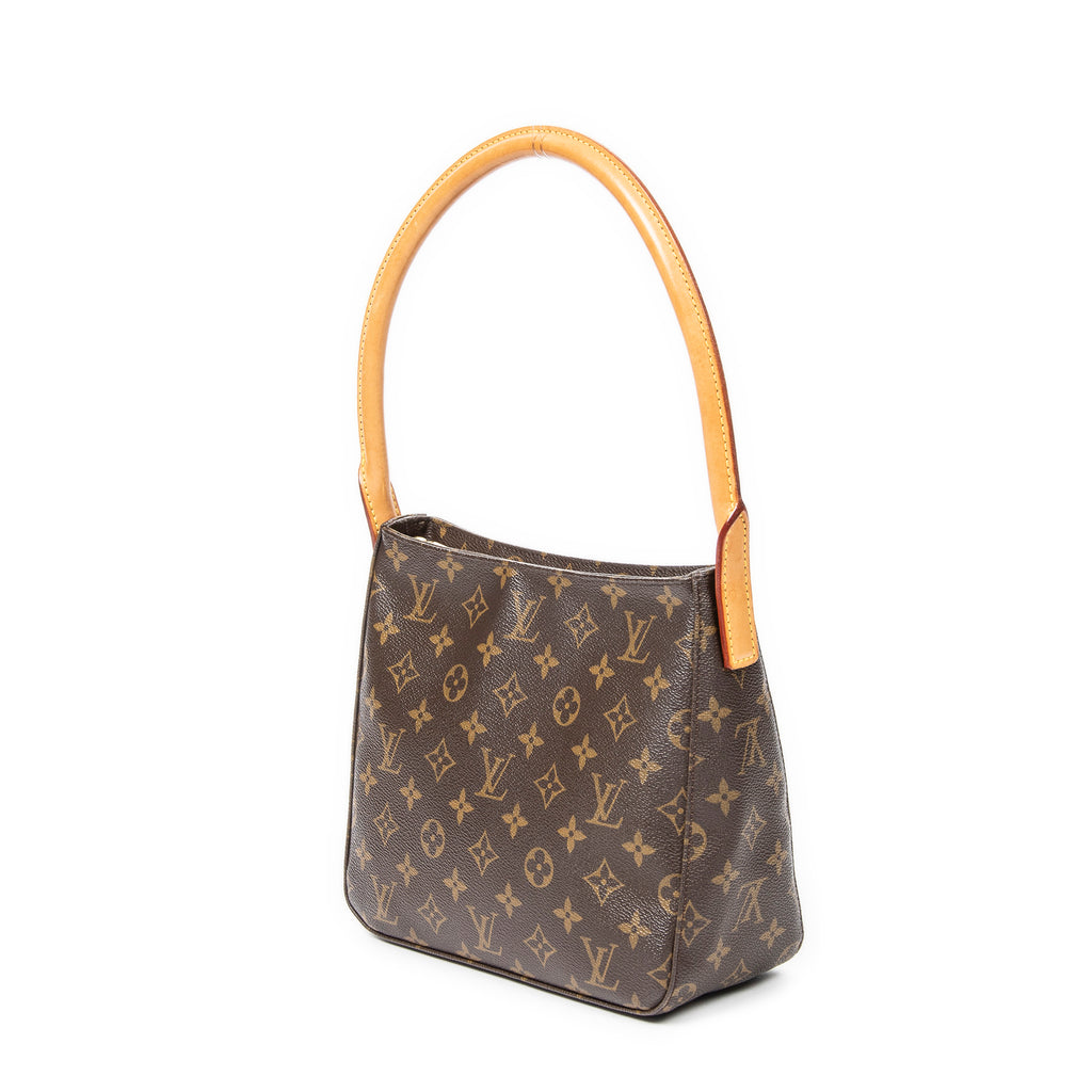 Shoulder Bag Looping MM Brown Monogram Canvas