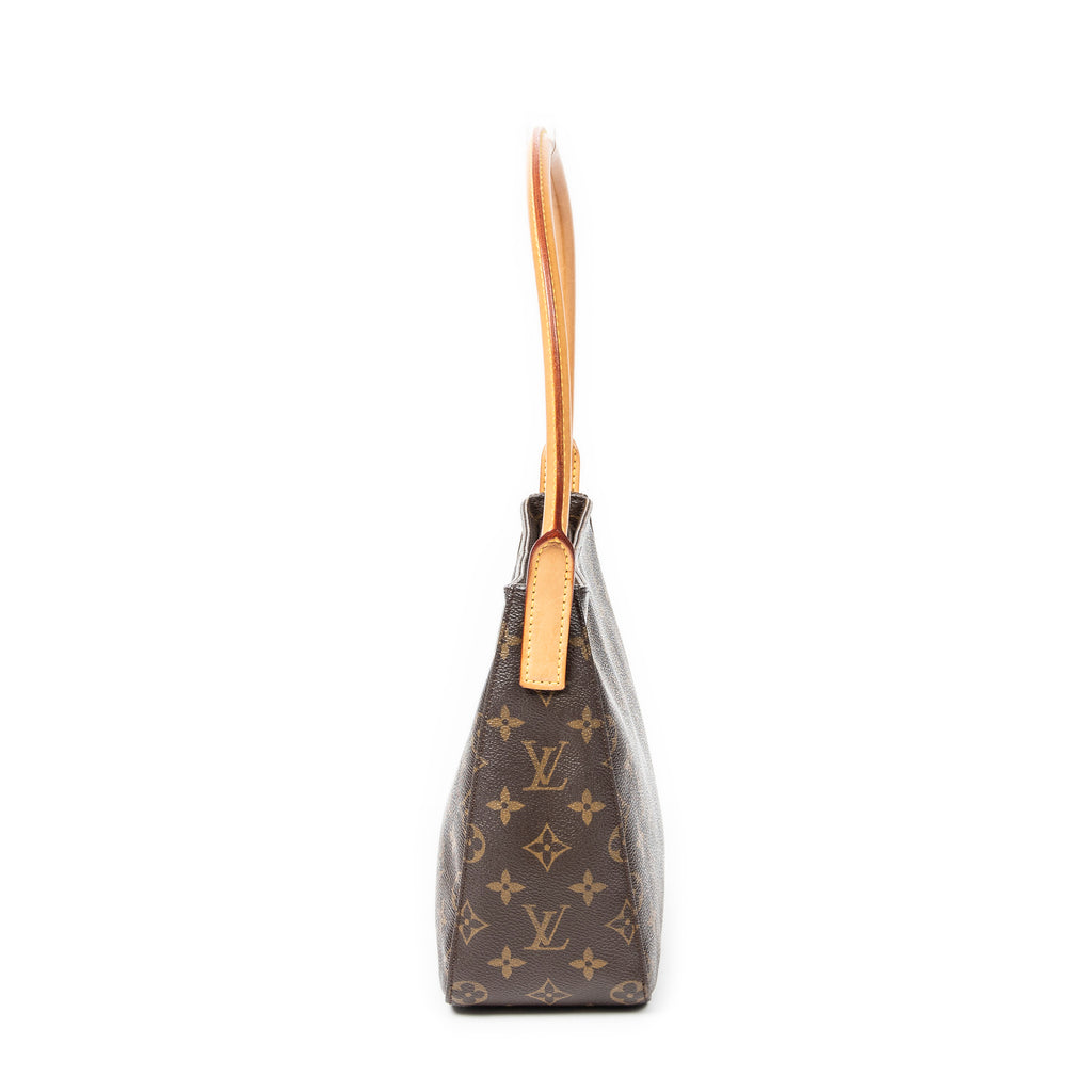 Shoulder Bag Looping MM Brown Monogram Canvas