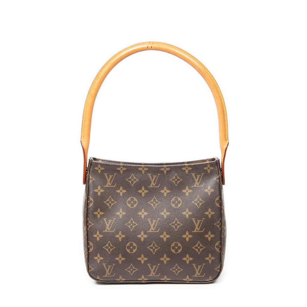 Shoulder Bag Looping MM Brown Monogram Canvas