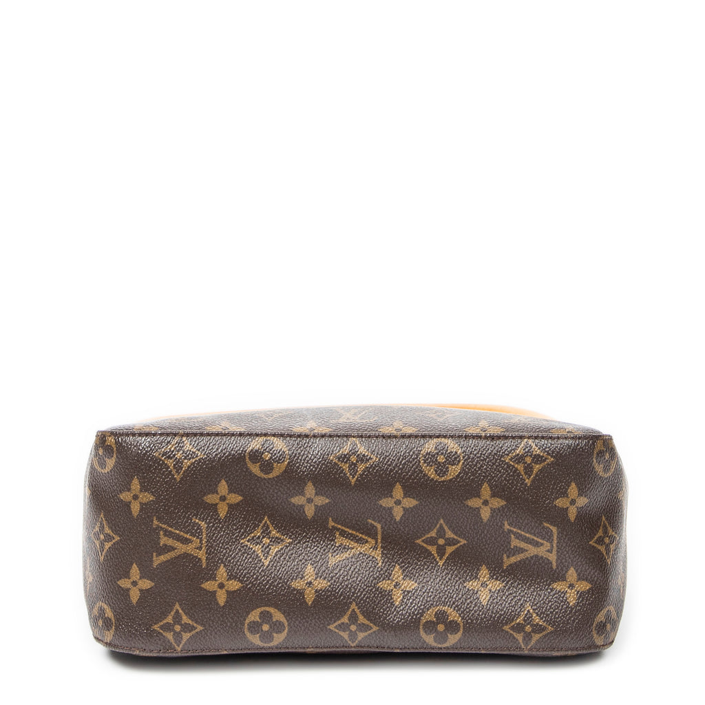 Shoulder Bag Looping MM Brown Monogram Canvas