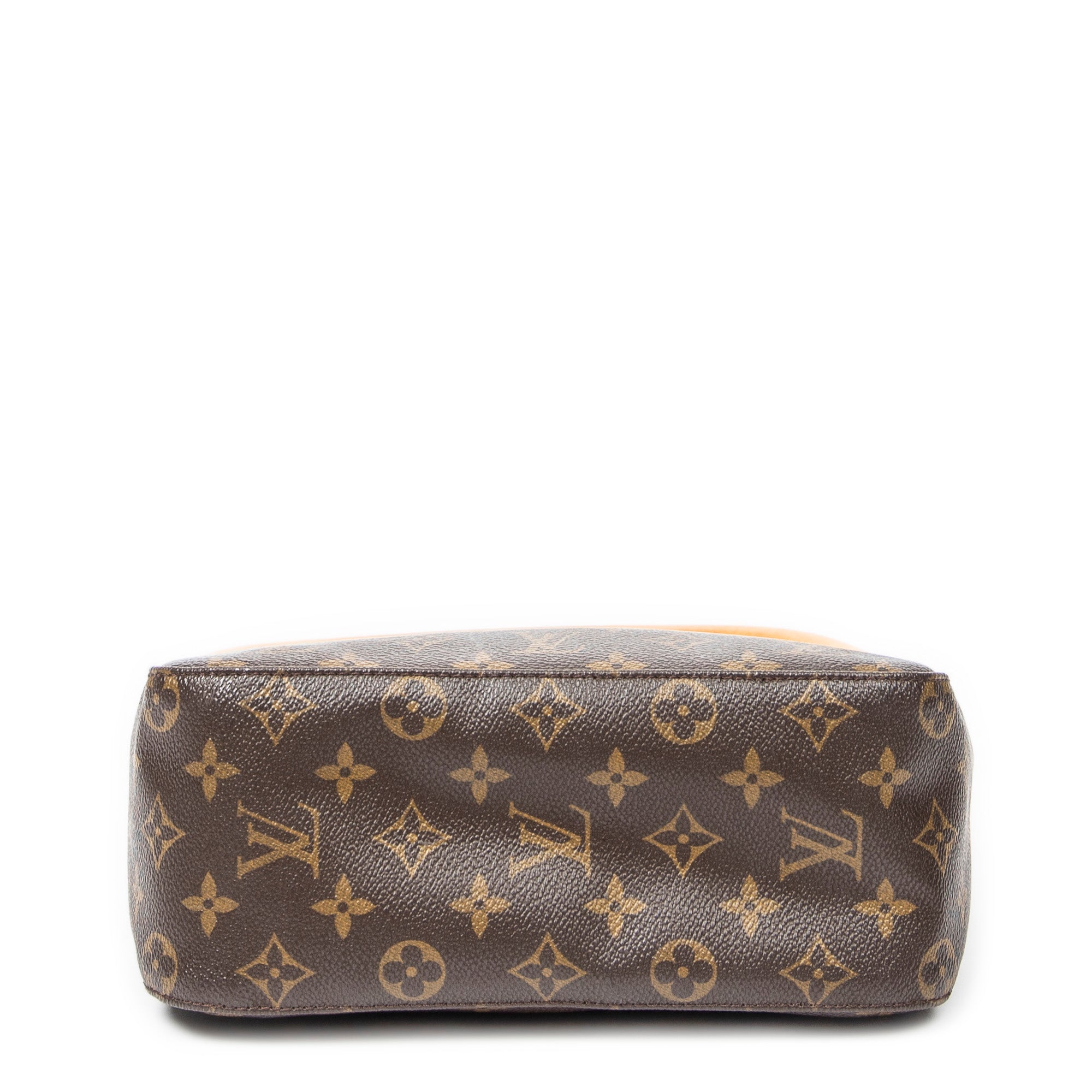 Shoulder Bag Looping MM Brown Monogram Canvas