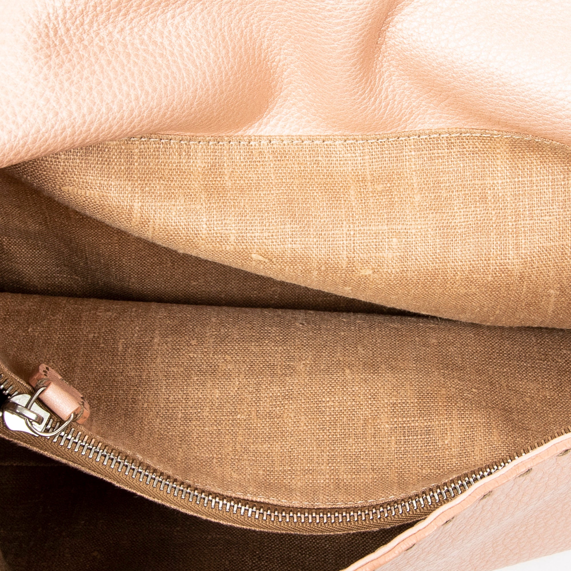 Shoulder Bag Selleria Flap Messenger Pink Selleria Leather