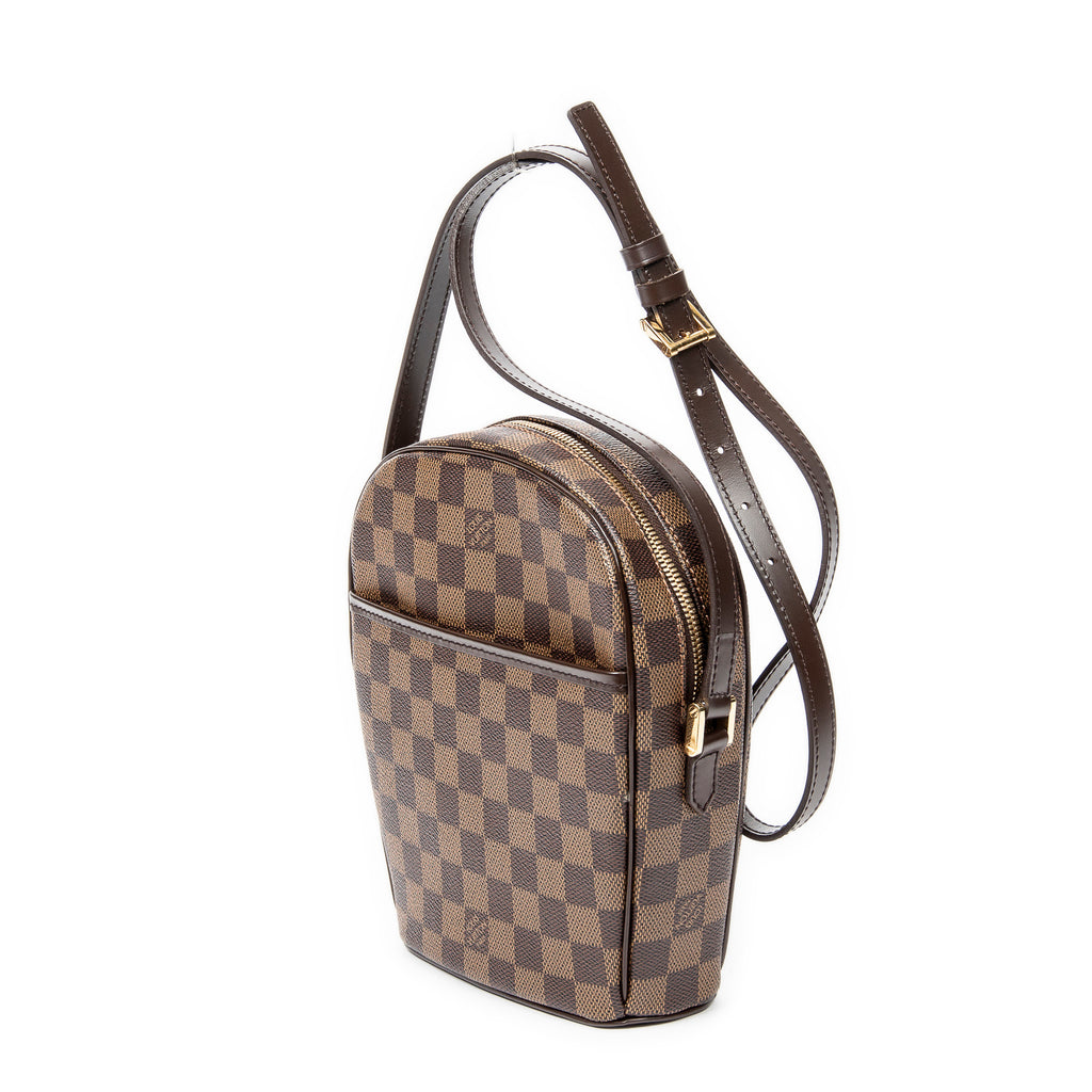 Shoulder Bag Ipanema PM Brown Damier Ebene