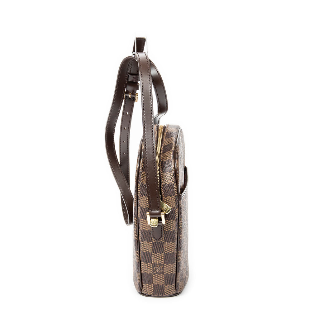 Shoulder Bag Ipanema PM Brown Damier Ebene