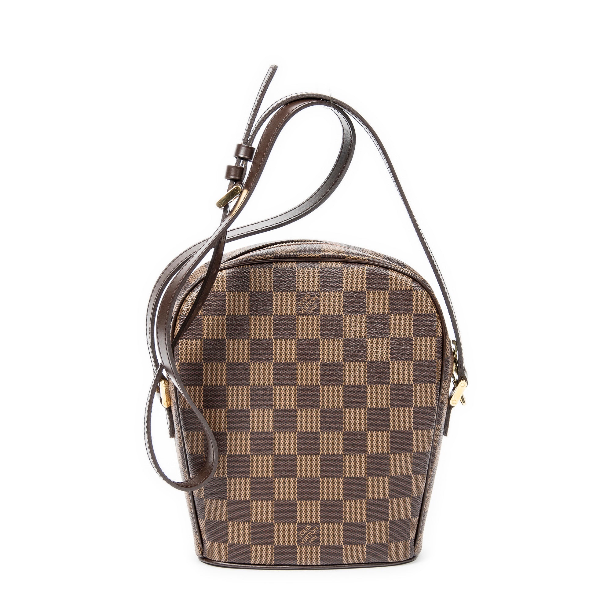 Shoulder Bag Ipanema PM Brown Damier Ebene