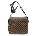 Shoulder Bag Naviglio Brown Damier Ebene