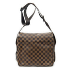 Shoulder Bag Naviglio Brown Damier Ebene