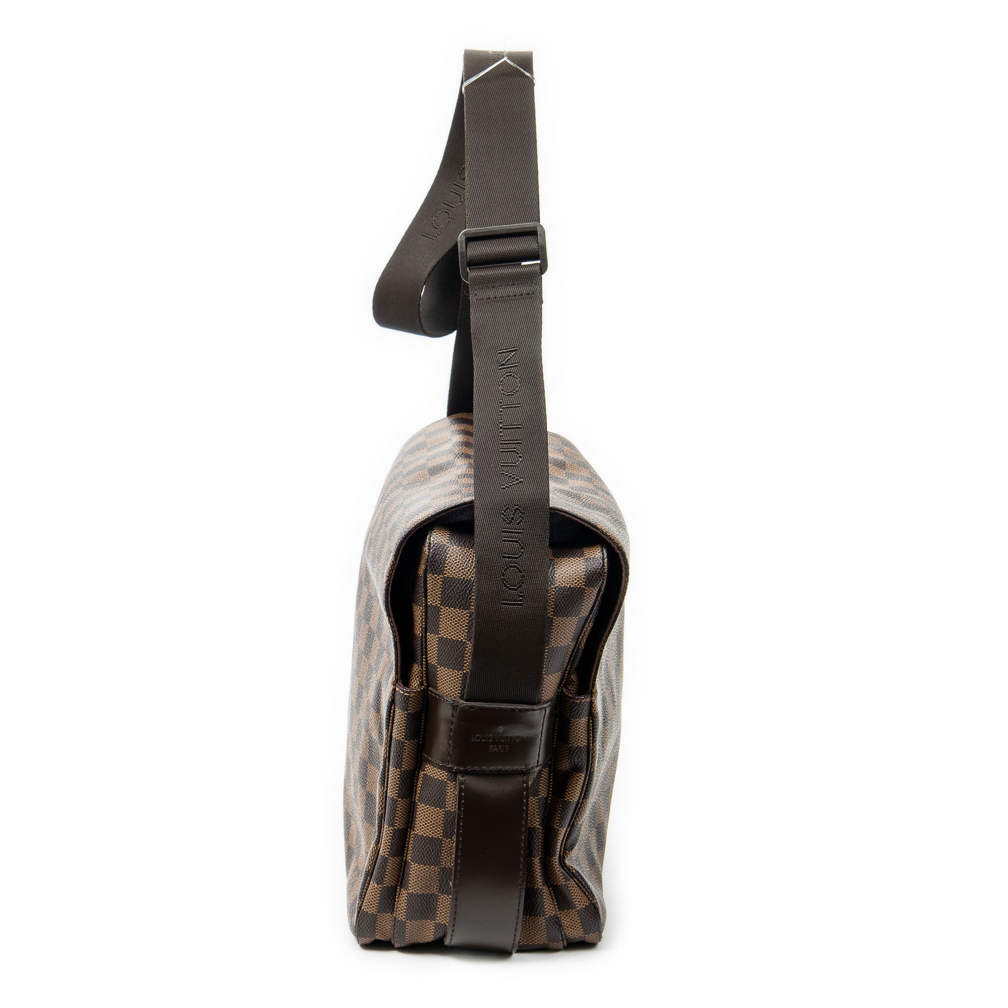 Shoulder Bag Naviglio Brown Damier Ebene