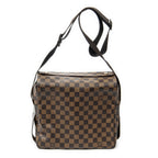 Shoulder Bag Naviglio Brown Damier Ebene