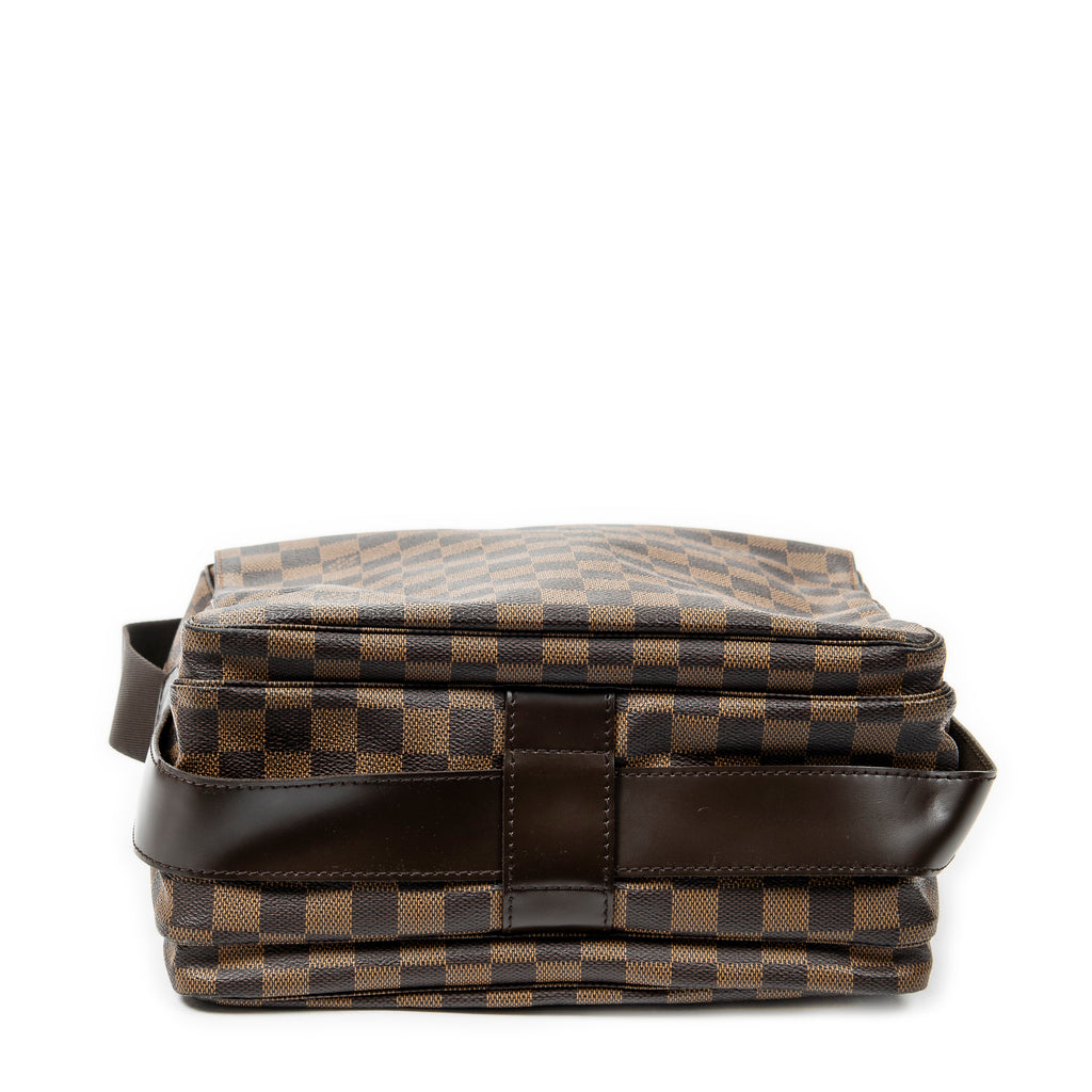 Shoulder Bag Naviglio Brown Damier Ebene