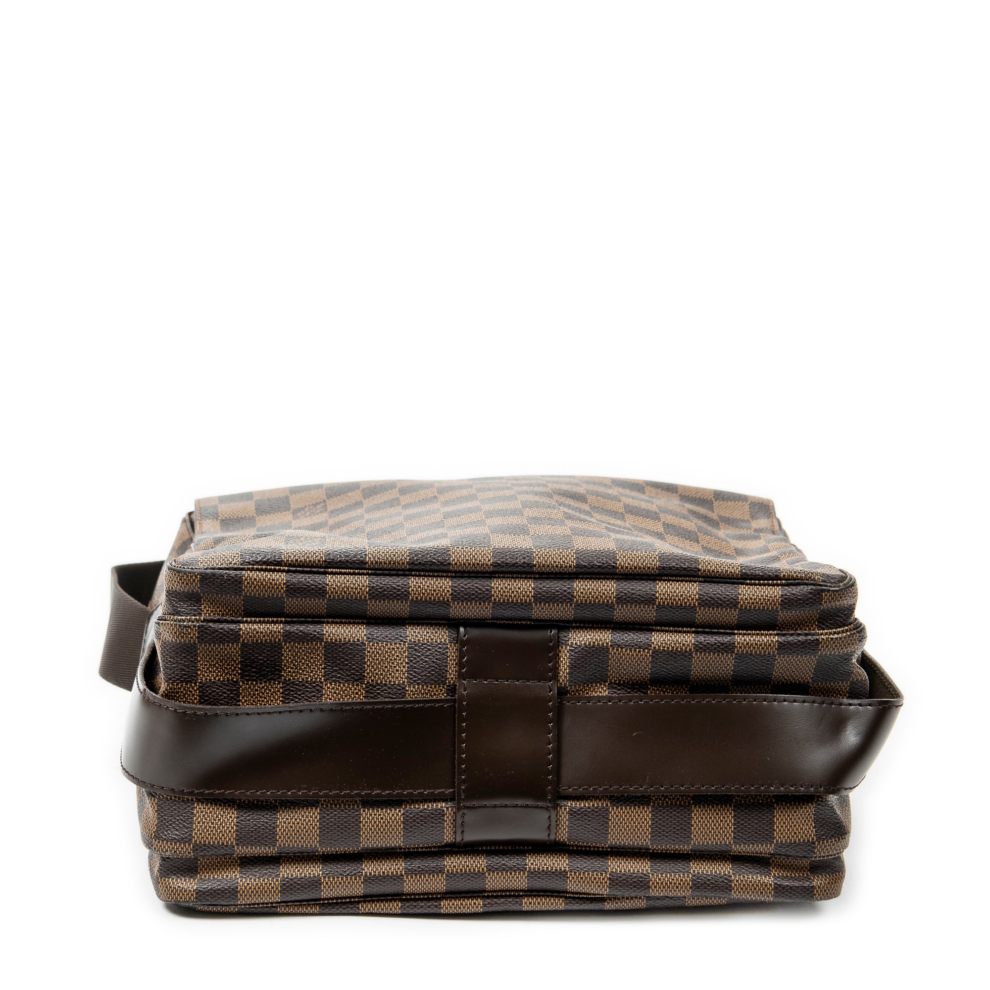 Shoulder Bag Naviglio Brown Damier Ebene
