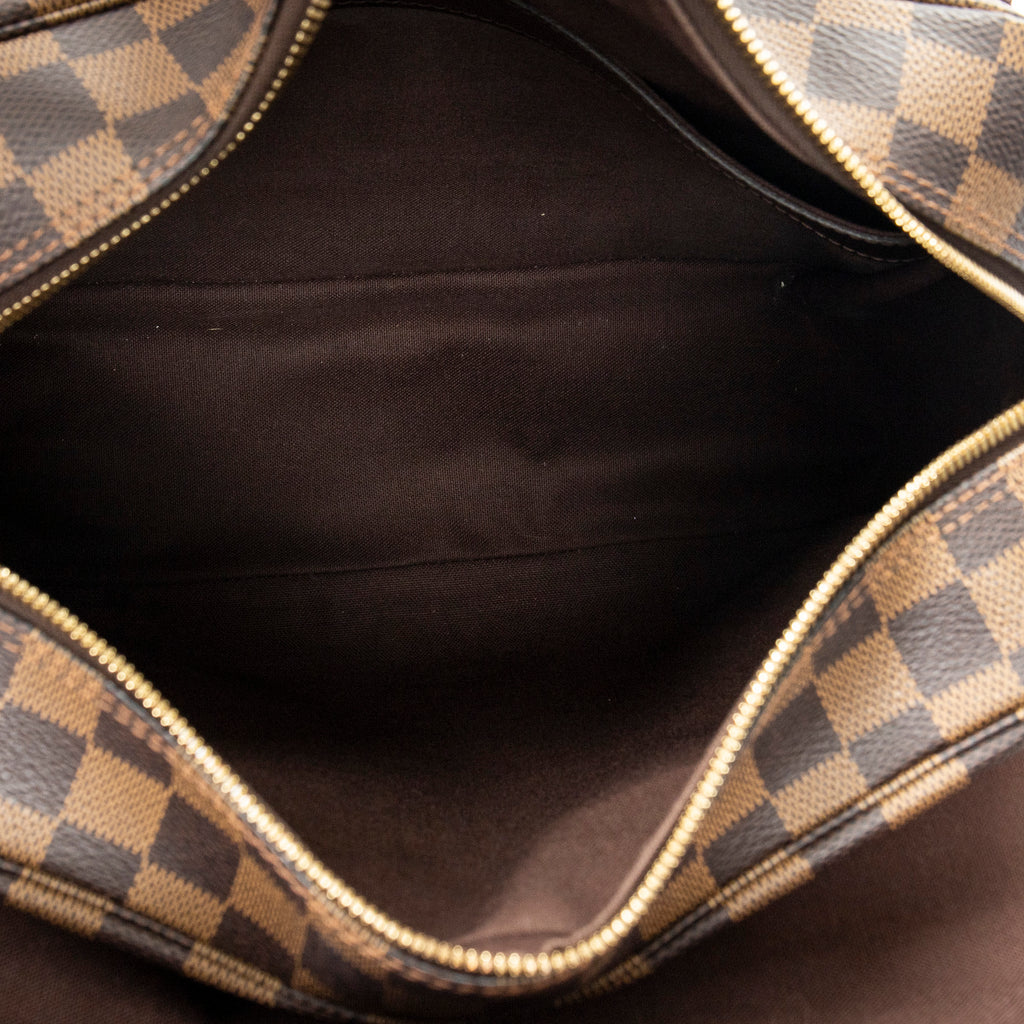 Shoulder Bag Naviglio Brown Damier Ebene