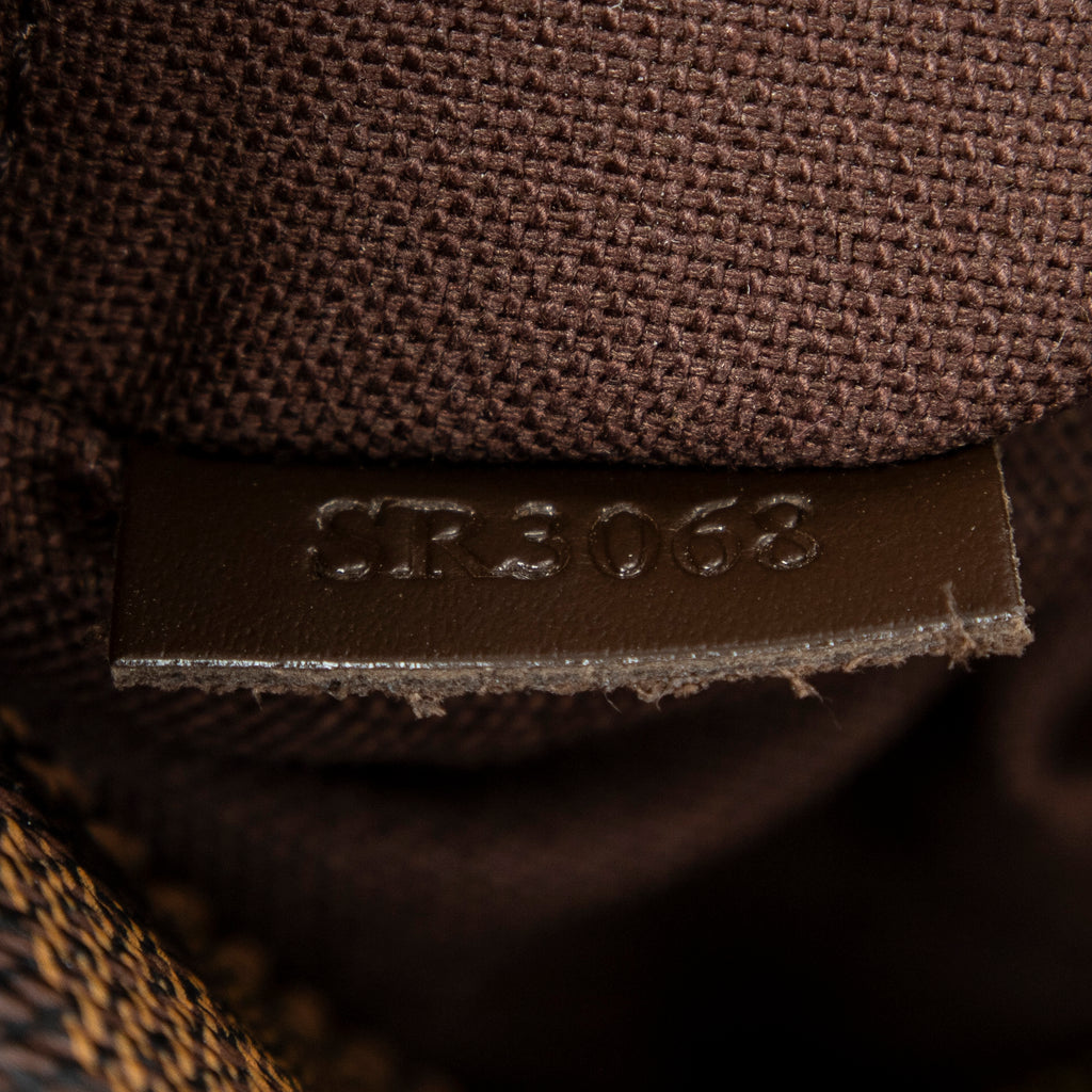 Shoulder Bag Naviglio Brown Damier Ebene